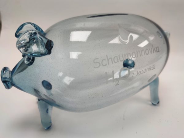 Schaumannovka - H2O prasátko pokladnička velká